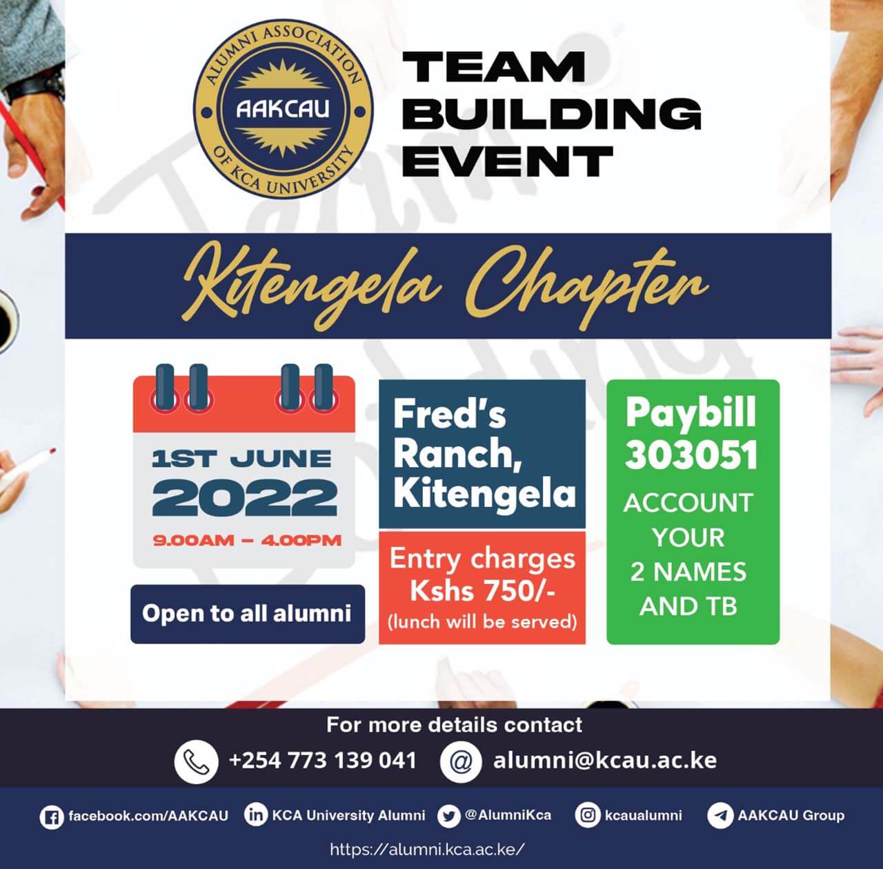 Team Building Event- Kitengela Chapter